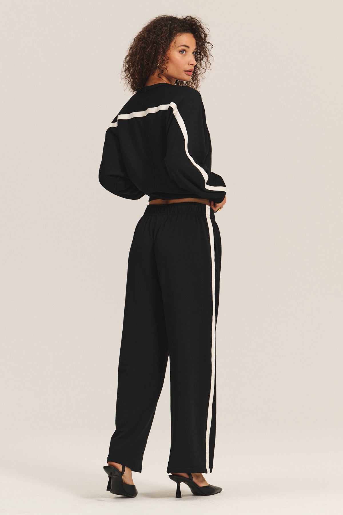 Velvet Gigi Lush Fleece Modal Blend Wide Leg Pant