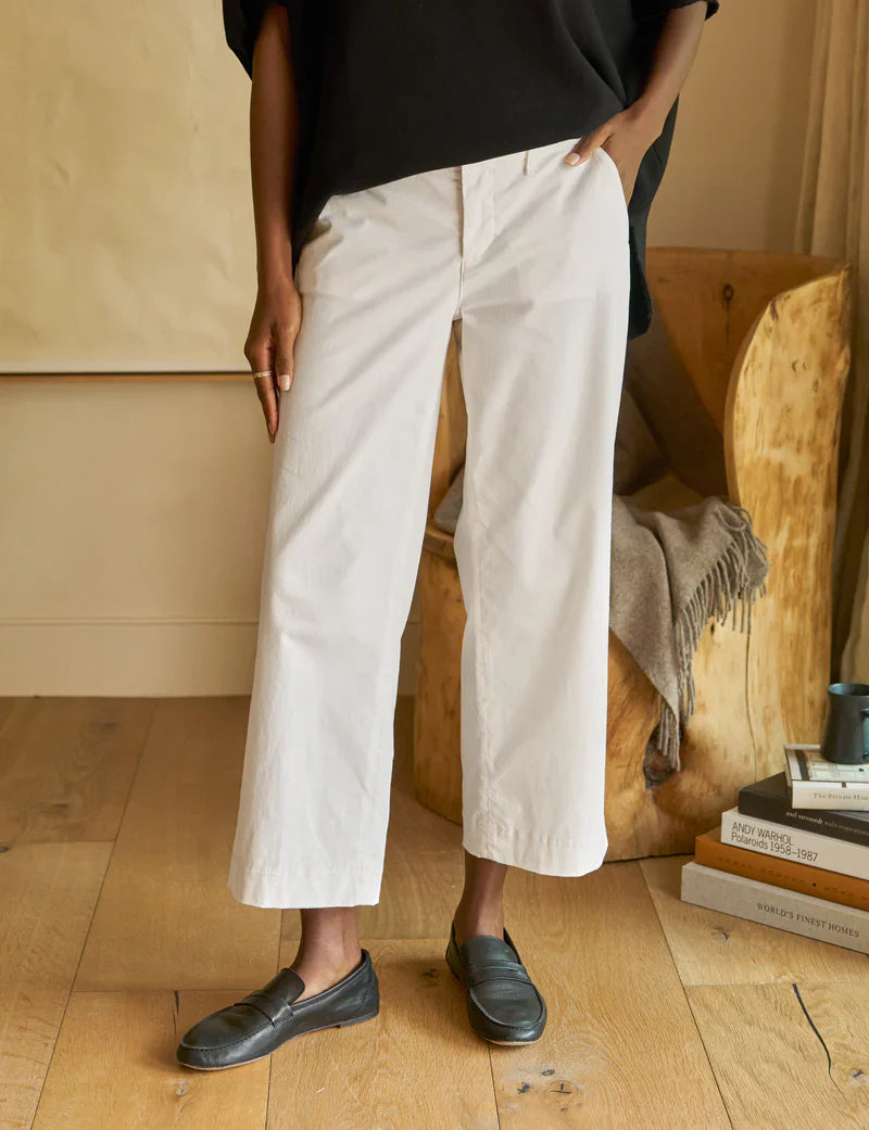 Frank & Eileen Westport Italian Wide Leg Chino