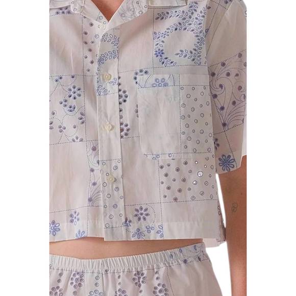CISSA The Pixie Shirt in Eyelet