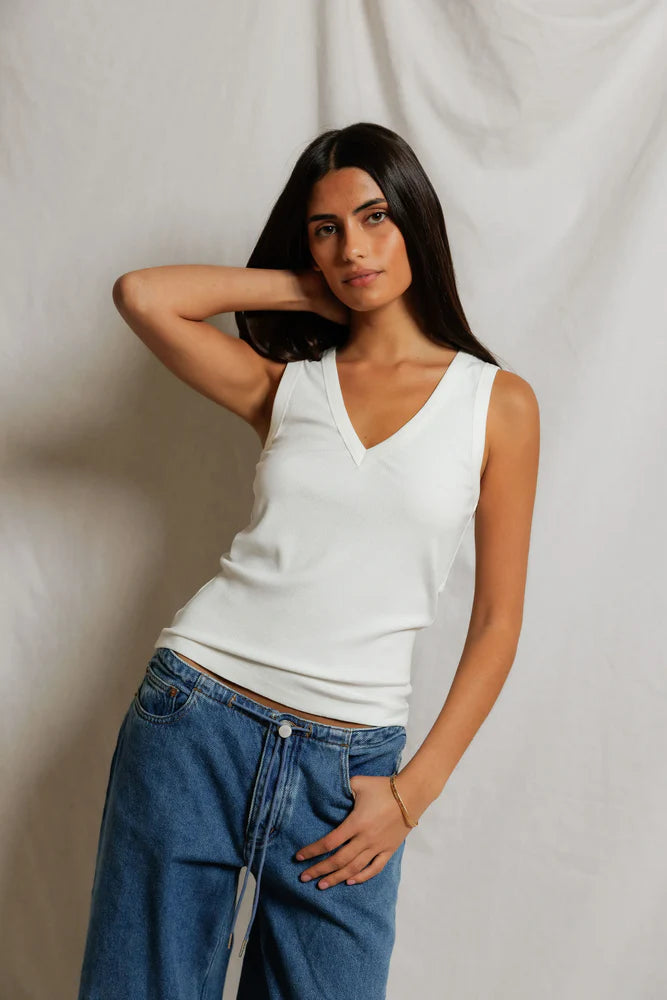 Perfect White Tee Mallory Tank Top