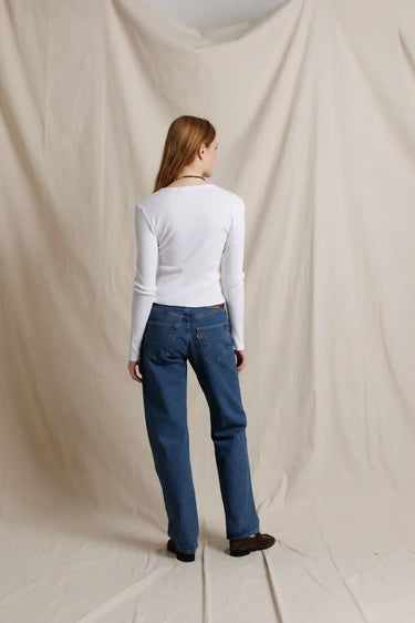 Perfect White Tee Marcela Long Sleeve Tee