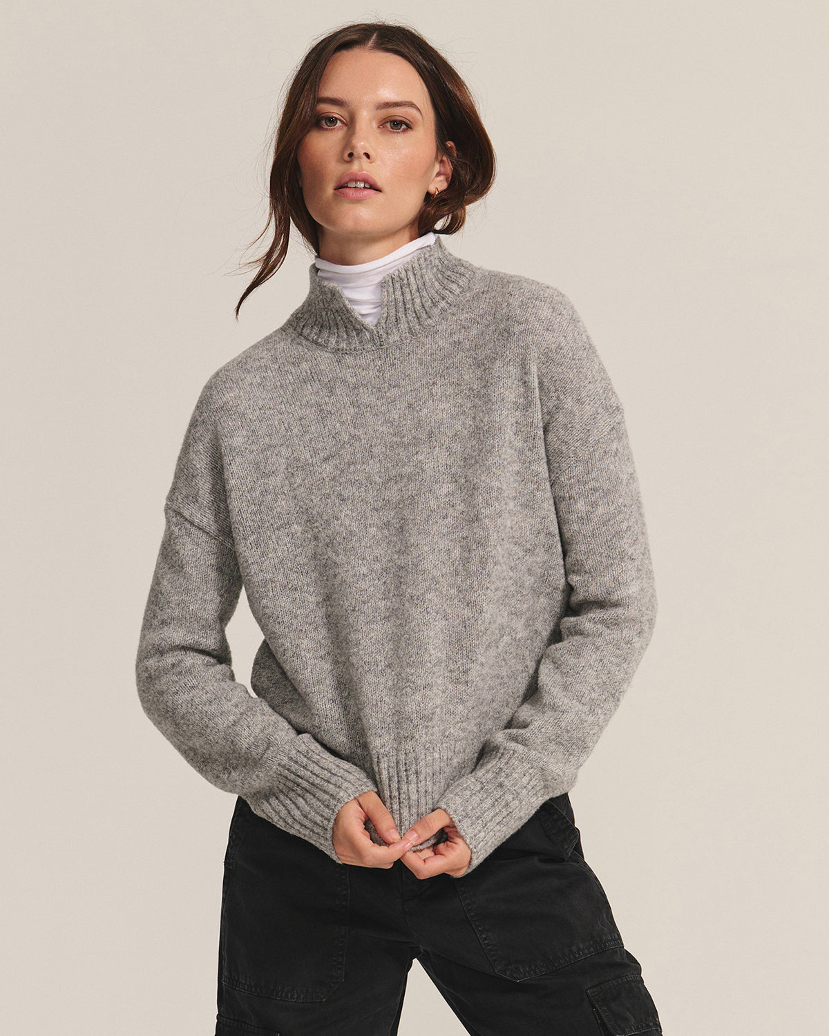 Velvet Brielle Mock Neck Sweater