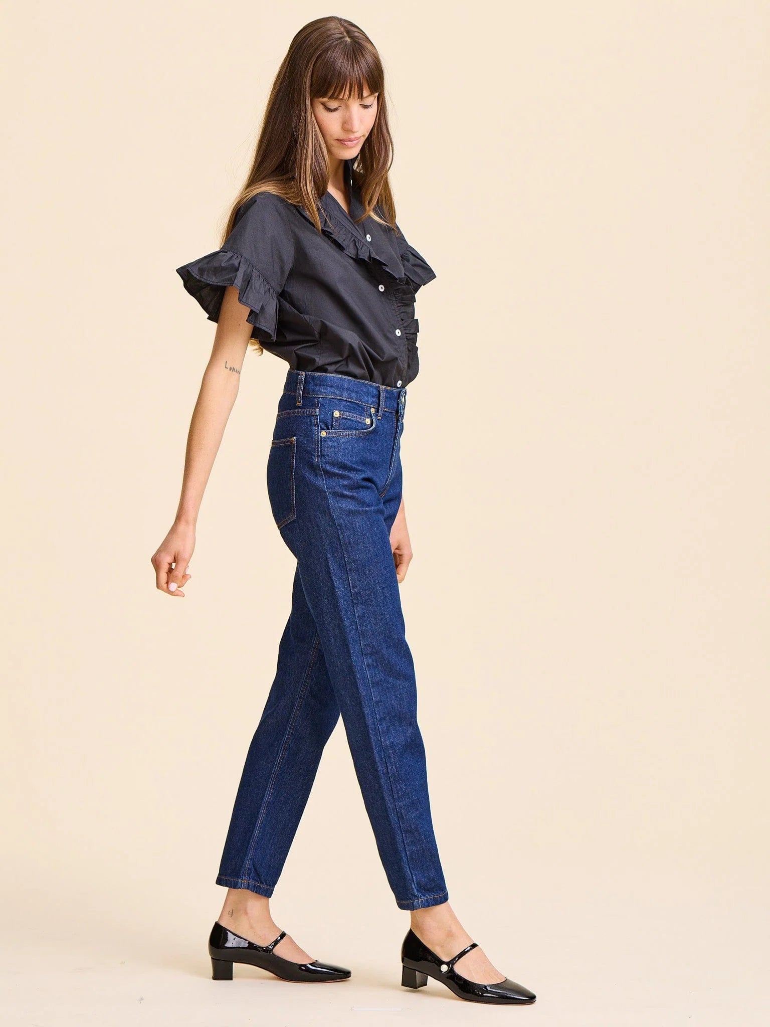 Mille Vanessa Top Black VNSA521