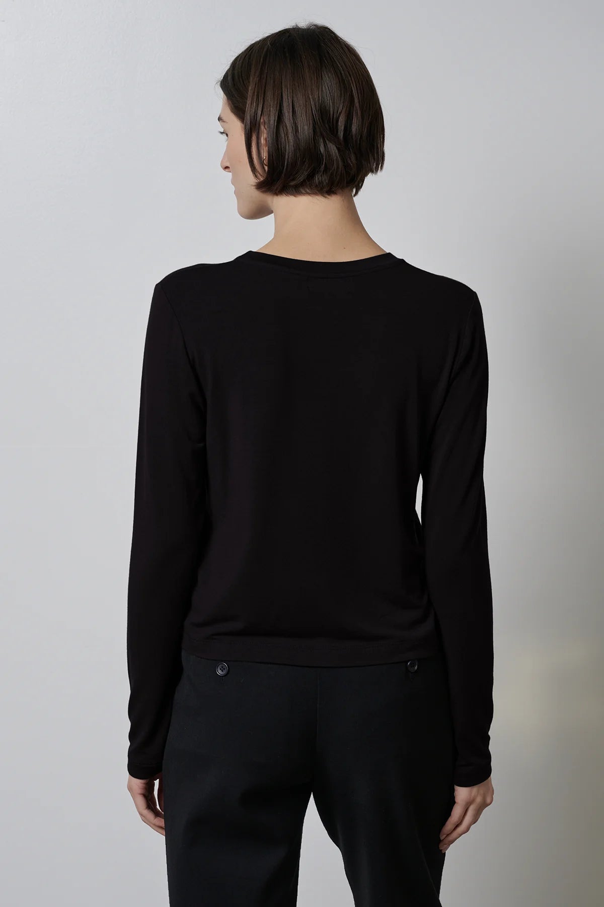 Velvet Pacifica Long Sleeve Crewneck Top