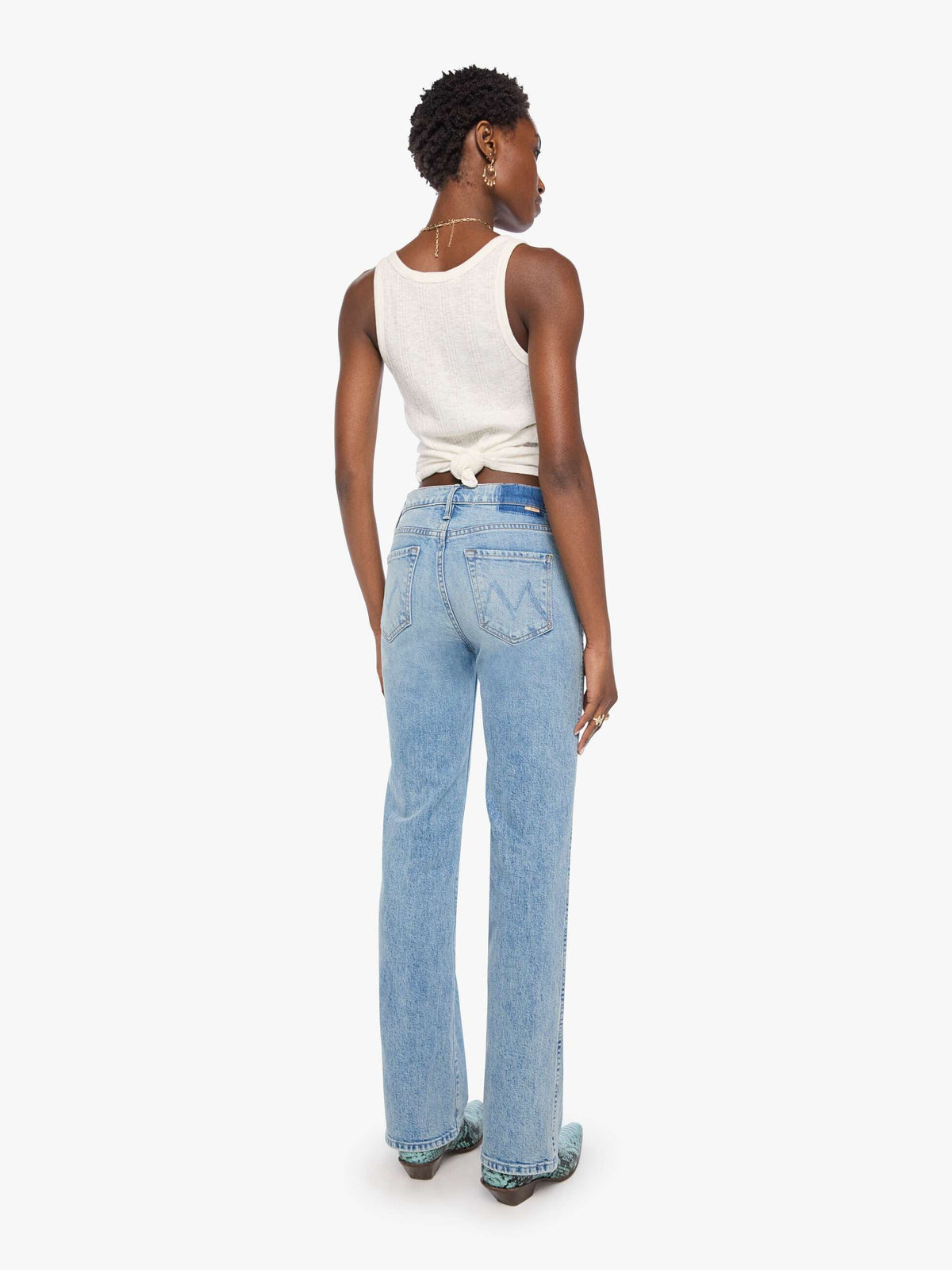 MOTHER The Kick It Double Sneak - Finders Keepers back view