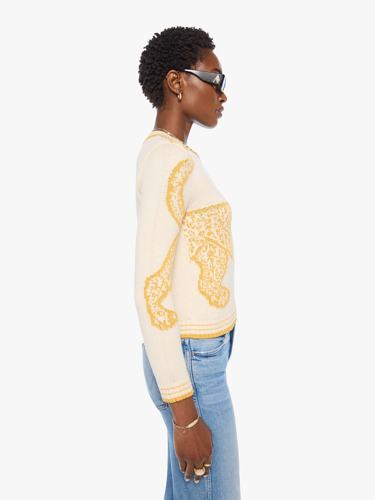 MOTHER The Baby Jumper - Ivory alternate view
