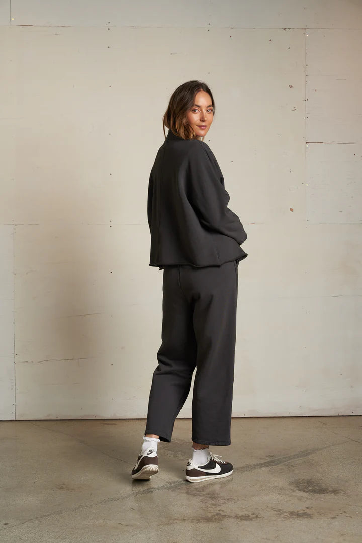 Perfect White Tee Olivia Fleece Open Cardigan