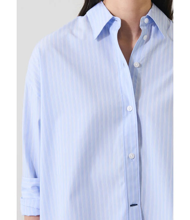 Patrick Assaraf Cotton Boxy Shirt W4207D14B