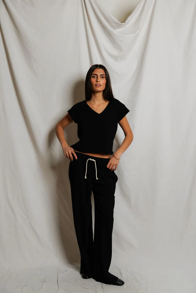 Perfect White Tee Shakira Full Length Pant