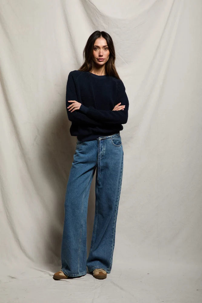 Perfect White Tee Ziggy Fleece Sweatshirt