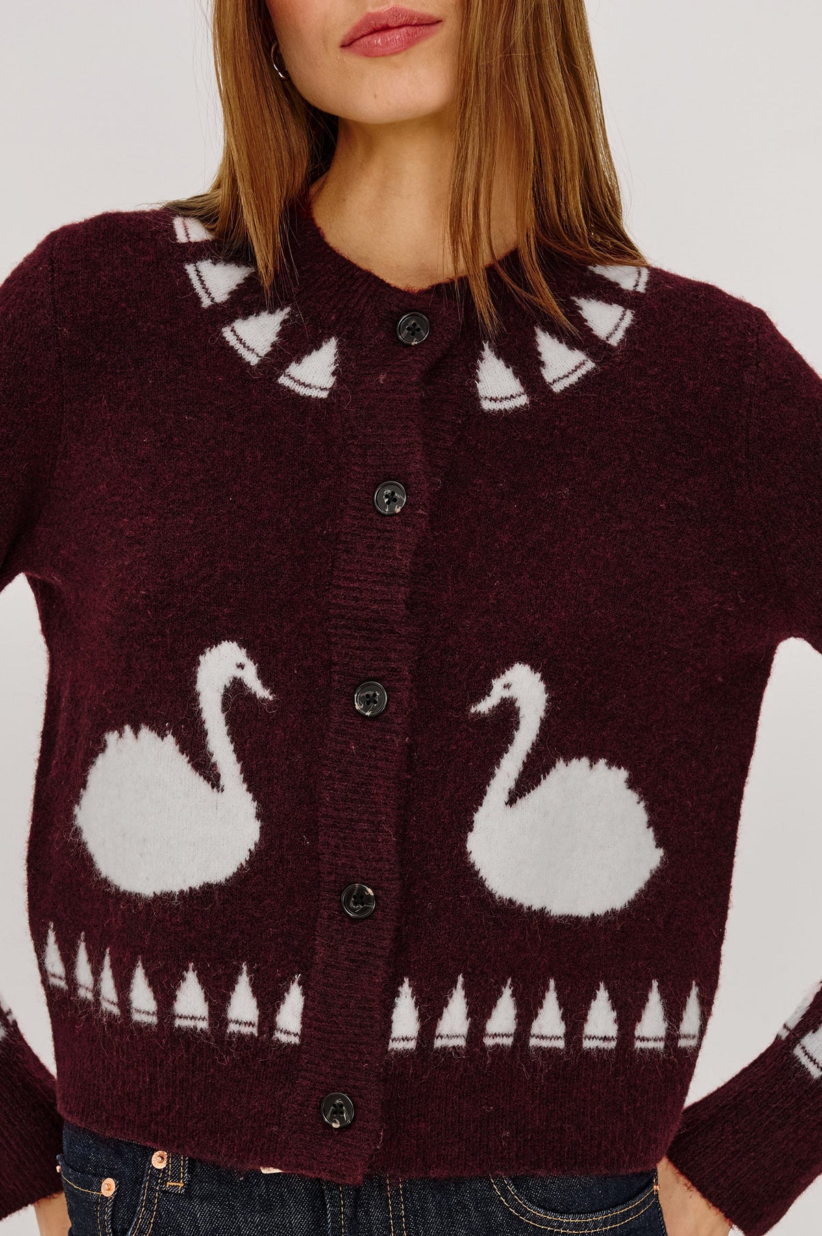 Rails Millie Cardigan - Swans