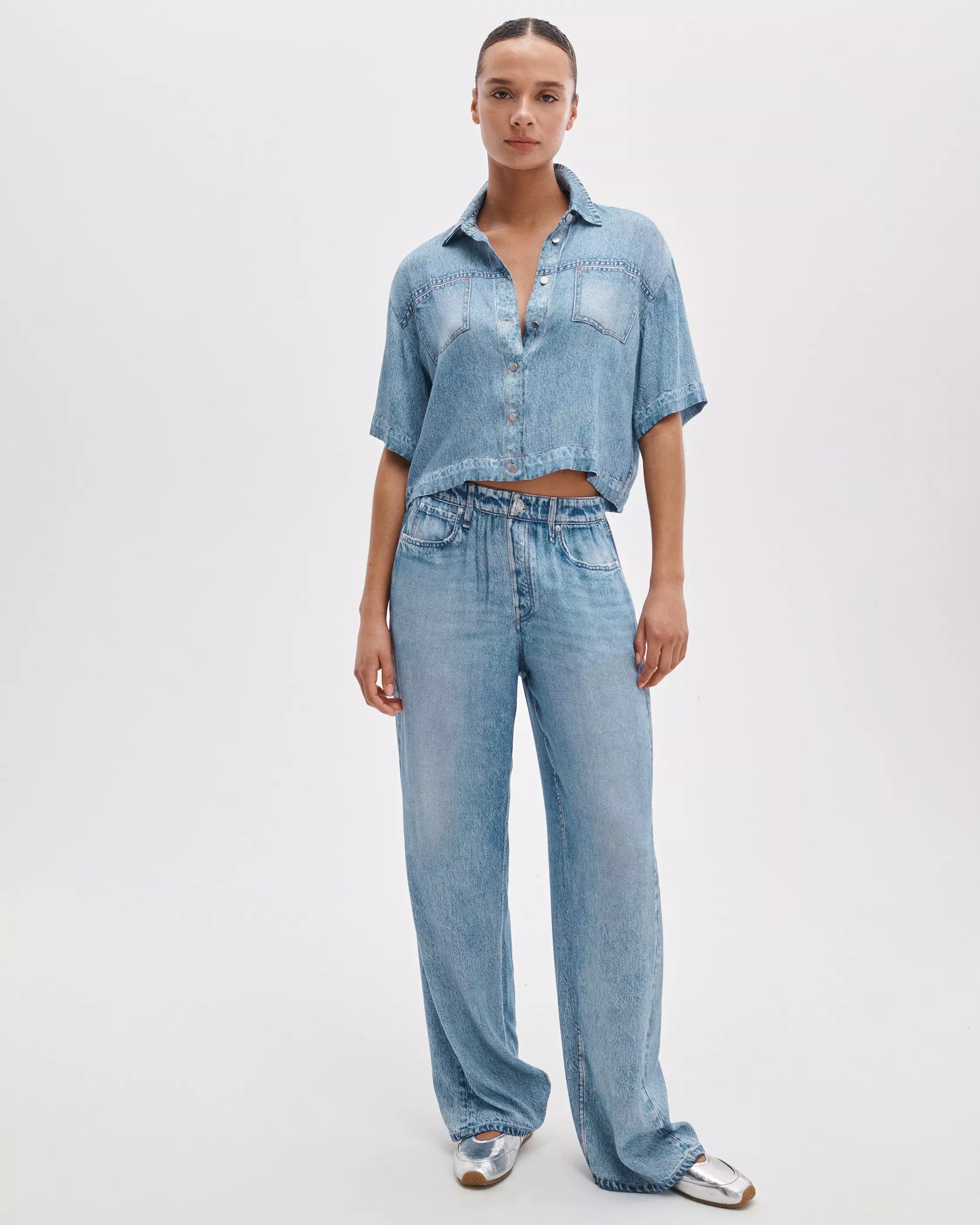Rag & Bone Miramar Abby Lounge Top