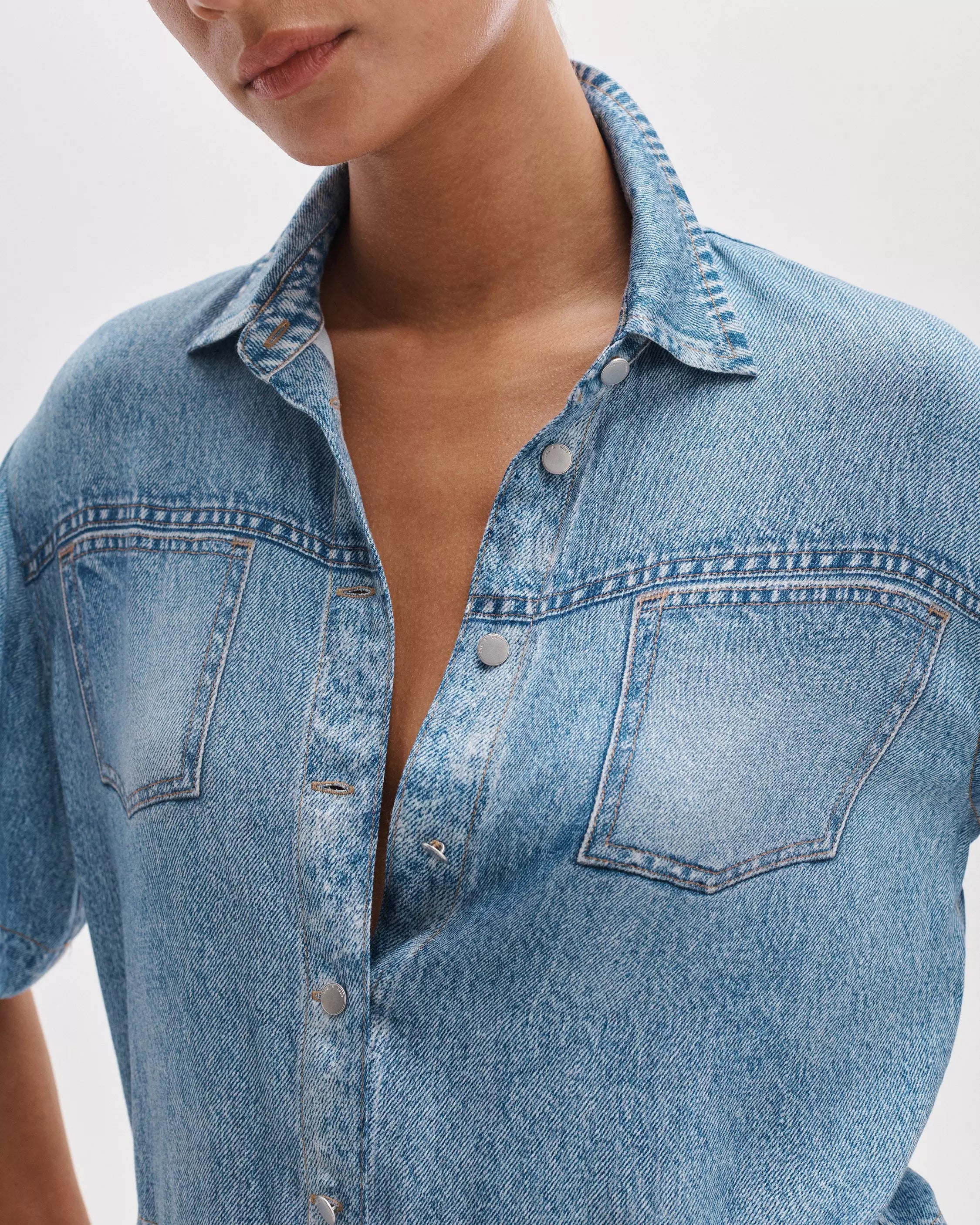 Rag & Bone Miramar Abby Lounge Top