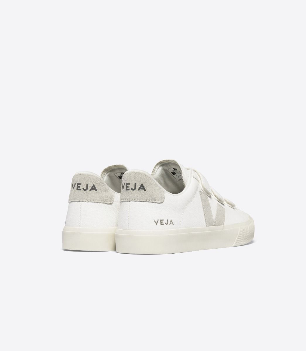 Veja Recife Chromefree Leather Extra White-Natural