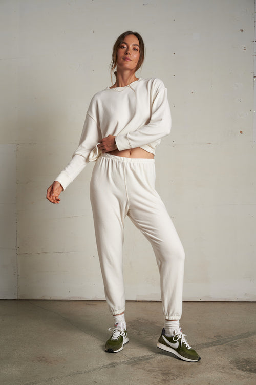 Perfect White Tee Selma Brushed Sweater Sweatshirt