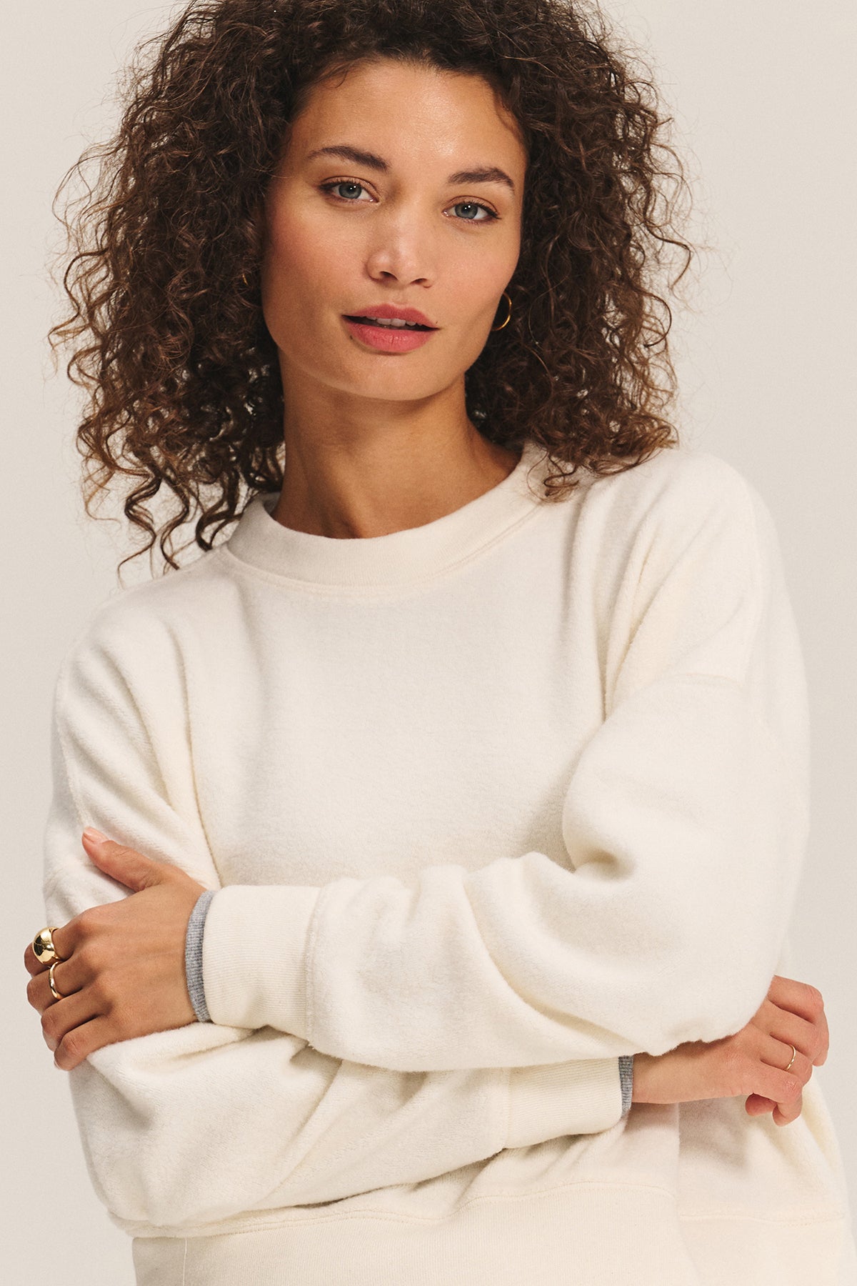 Velvet Kimmy Drop Shoulder Sweatshirt