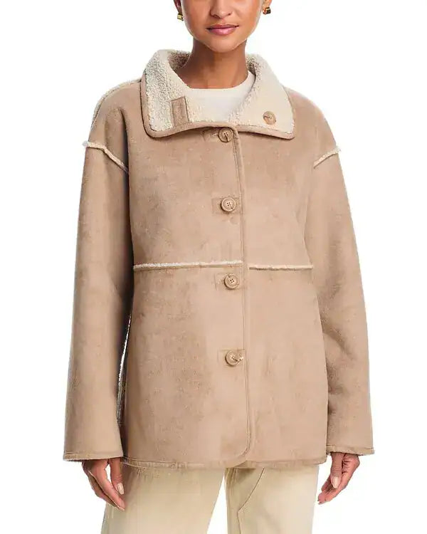 Velvet Reversible Sherpa Jacket SHONA07