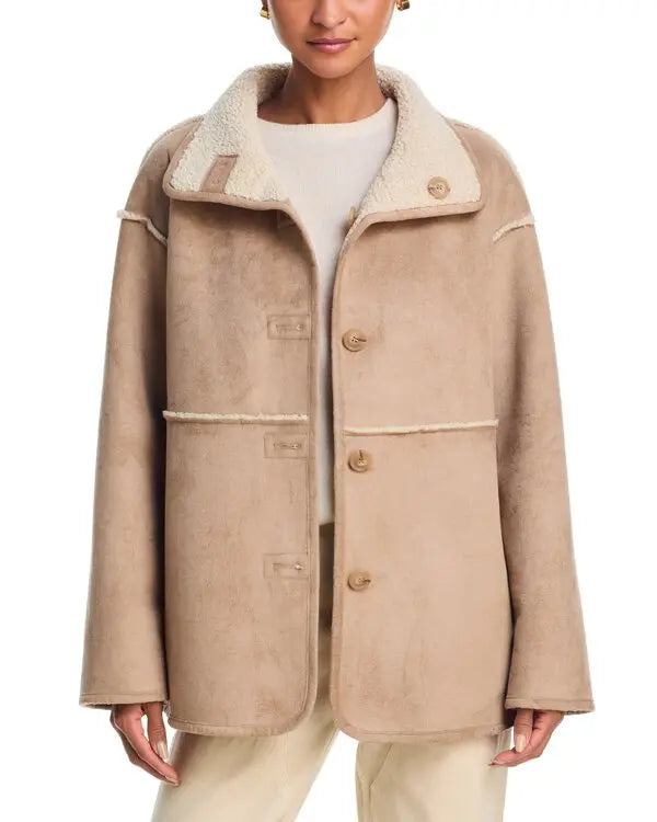 Velvet Reversible Sherpa Jacket SHONA07