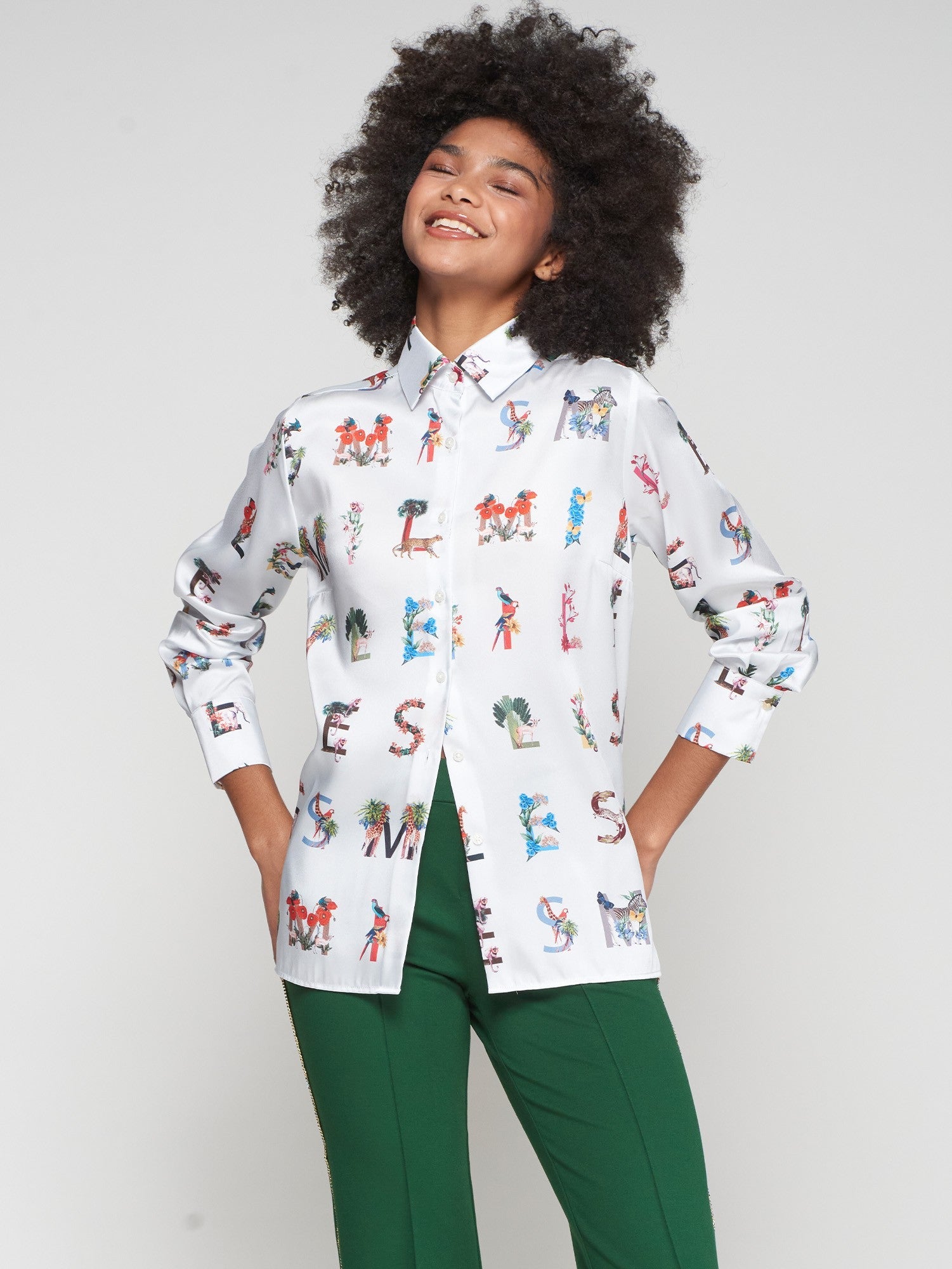 Vilagallo Mariela Smile Shirt 32938