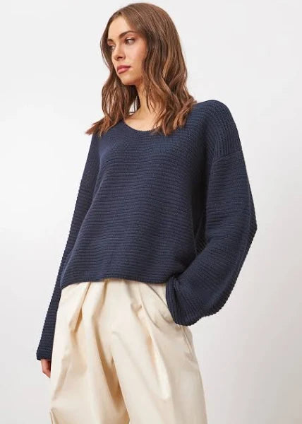 Line the Label Greta V Neck Sweater 4014