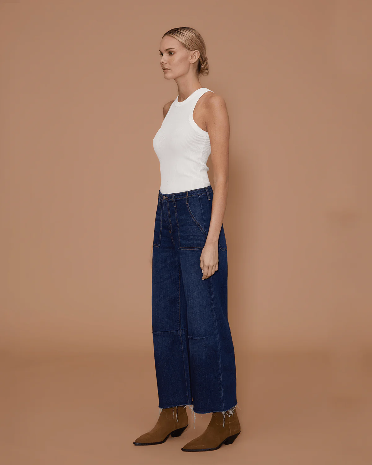 Le Jean Utility Soft Barrel Trouser Zoe