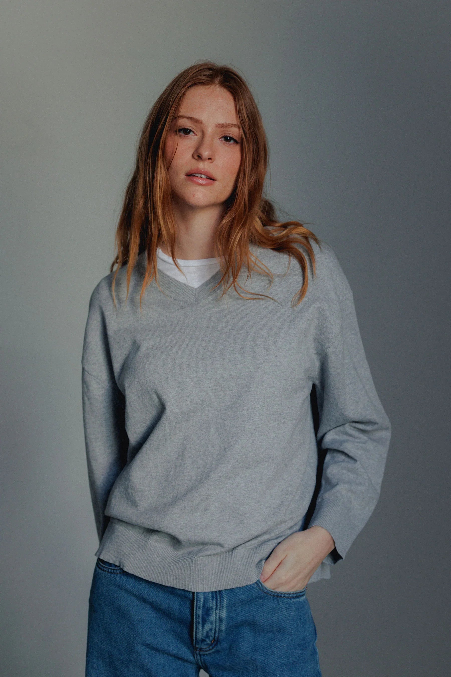Perfect White Tee Skye Sweater *trunk show