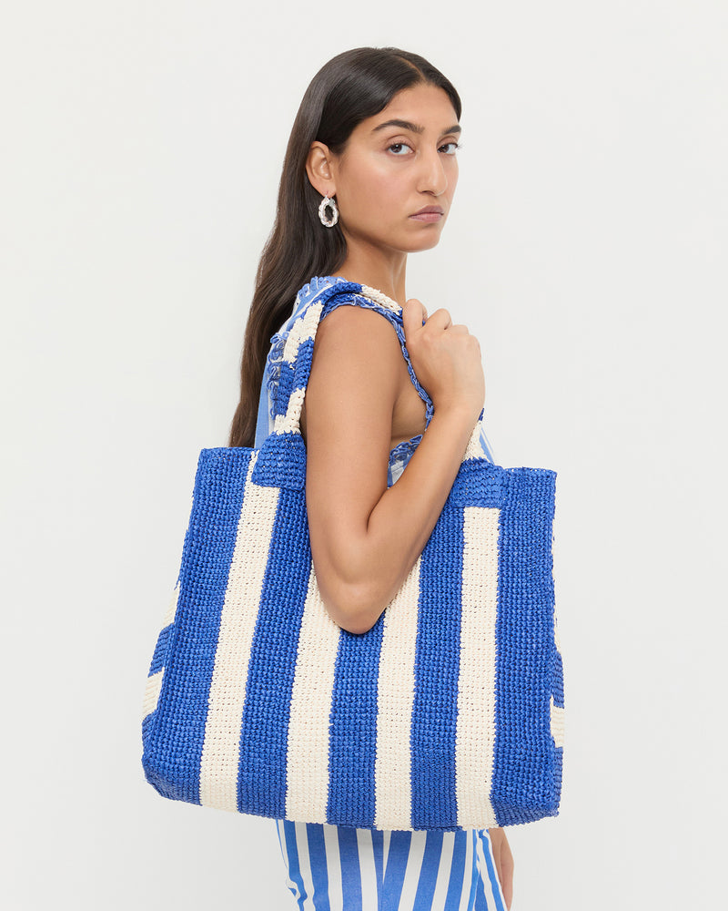 Loeffler Randall Sol Crochet Beach Tote