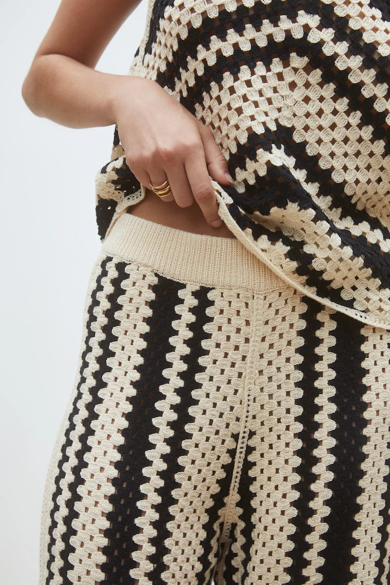 SUNCOO Jequel Crochet Pant