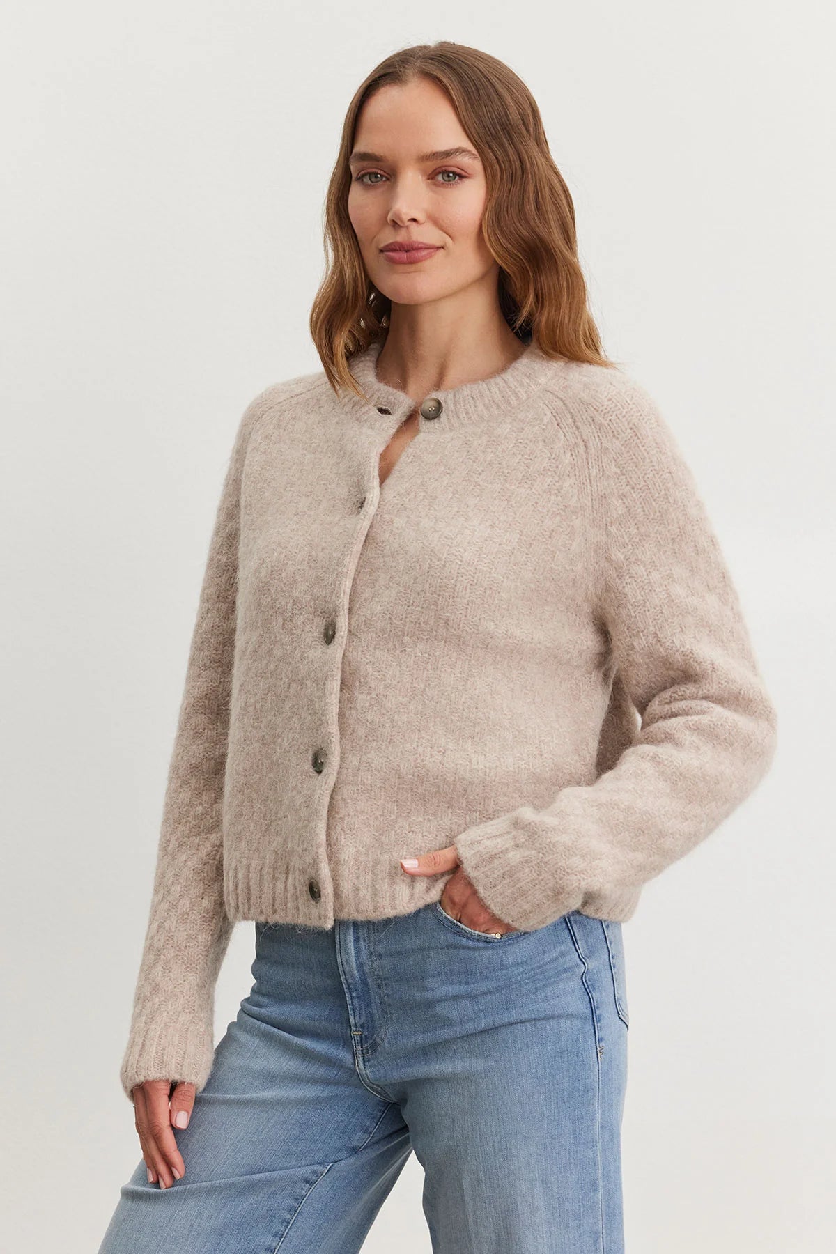 Velvet Chantal Textured Cardigan