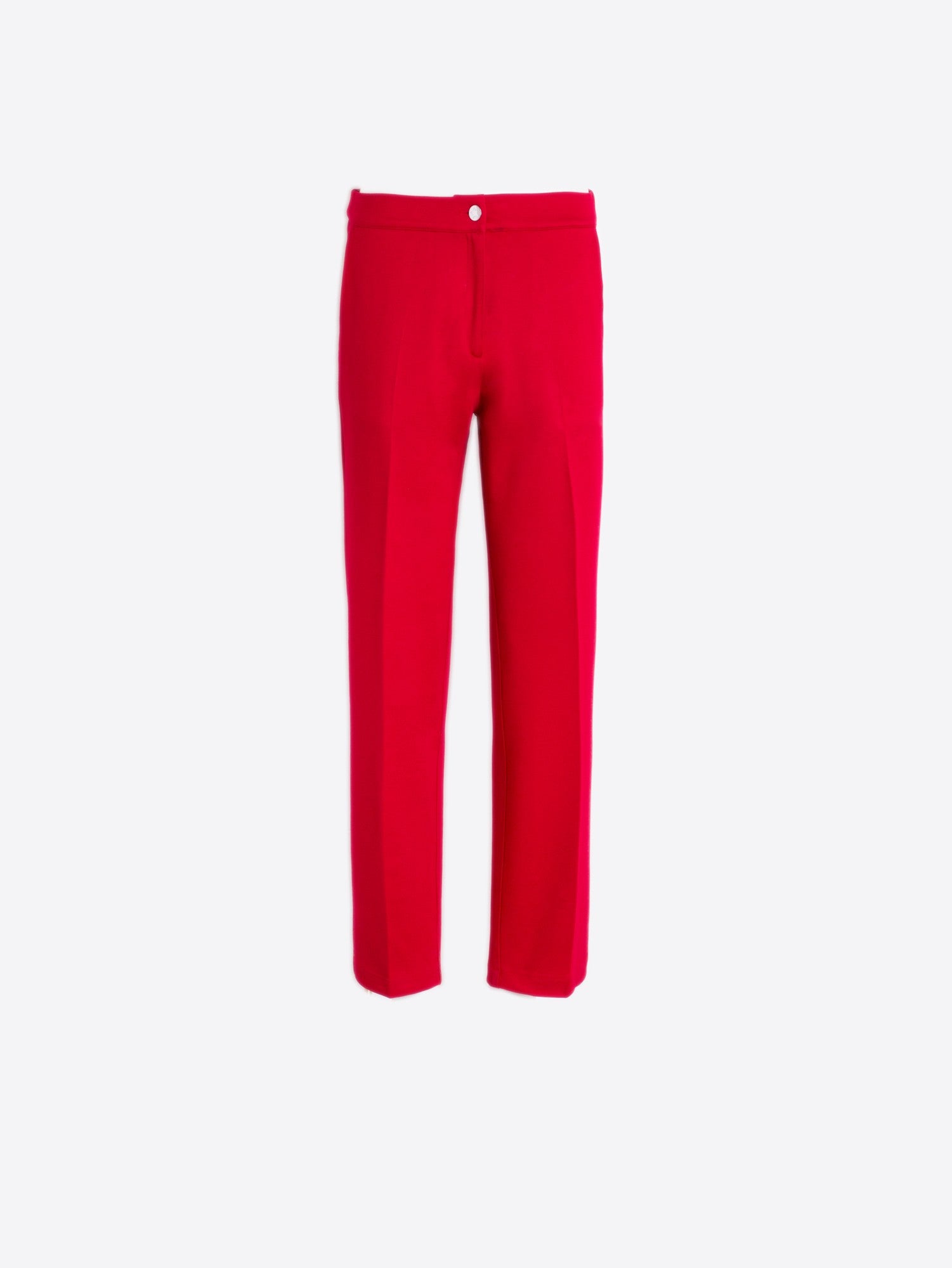 Vilagallo Tiffany Straight Leg Trouser in Red 32778