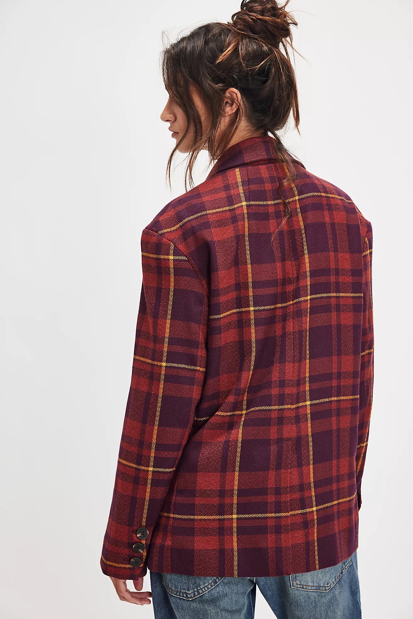 Free People Dean Double Breasted Blazer