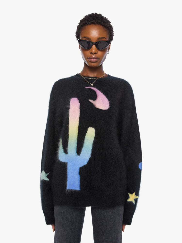 Mother The Biggie Jumper Dark Sapphire front