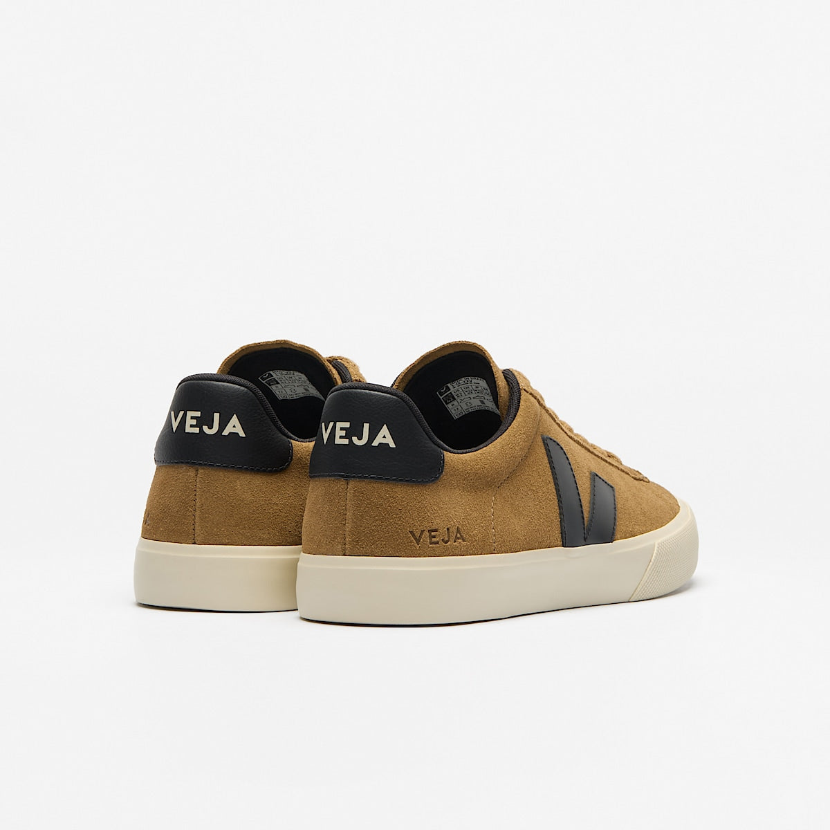 Veja Campo Suede Tent Black Pierre back view