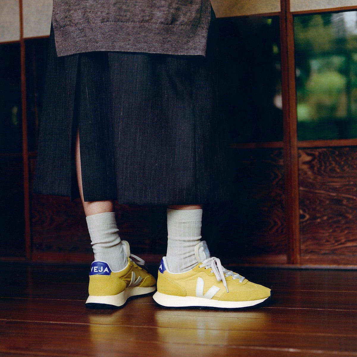 Veja Rio Branco II Light Nylon Liquor Pierre Purple detail view