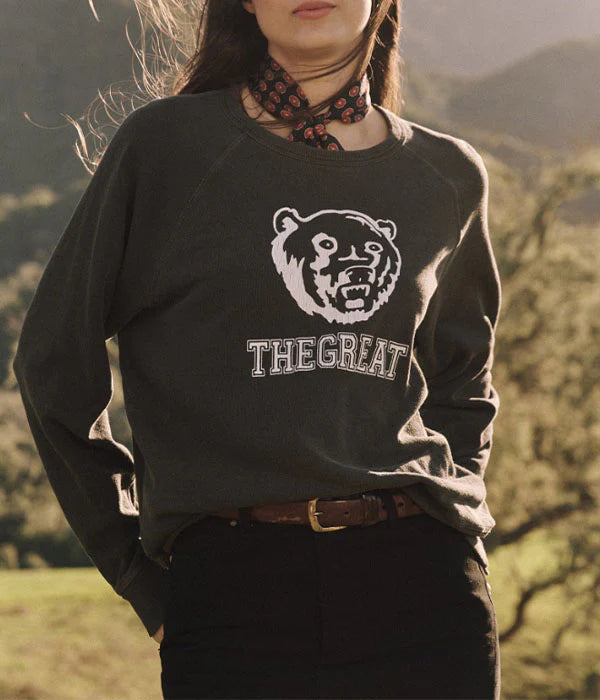 The Great The College Sweatshirt w/ Bear Graphic T108085BG