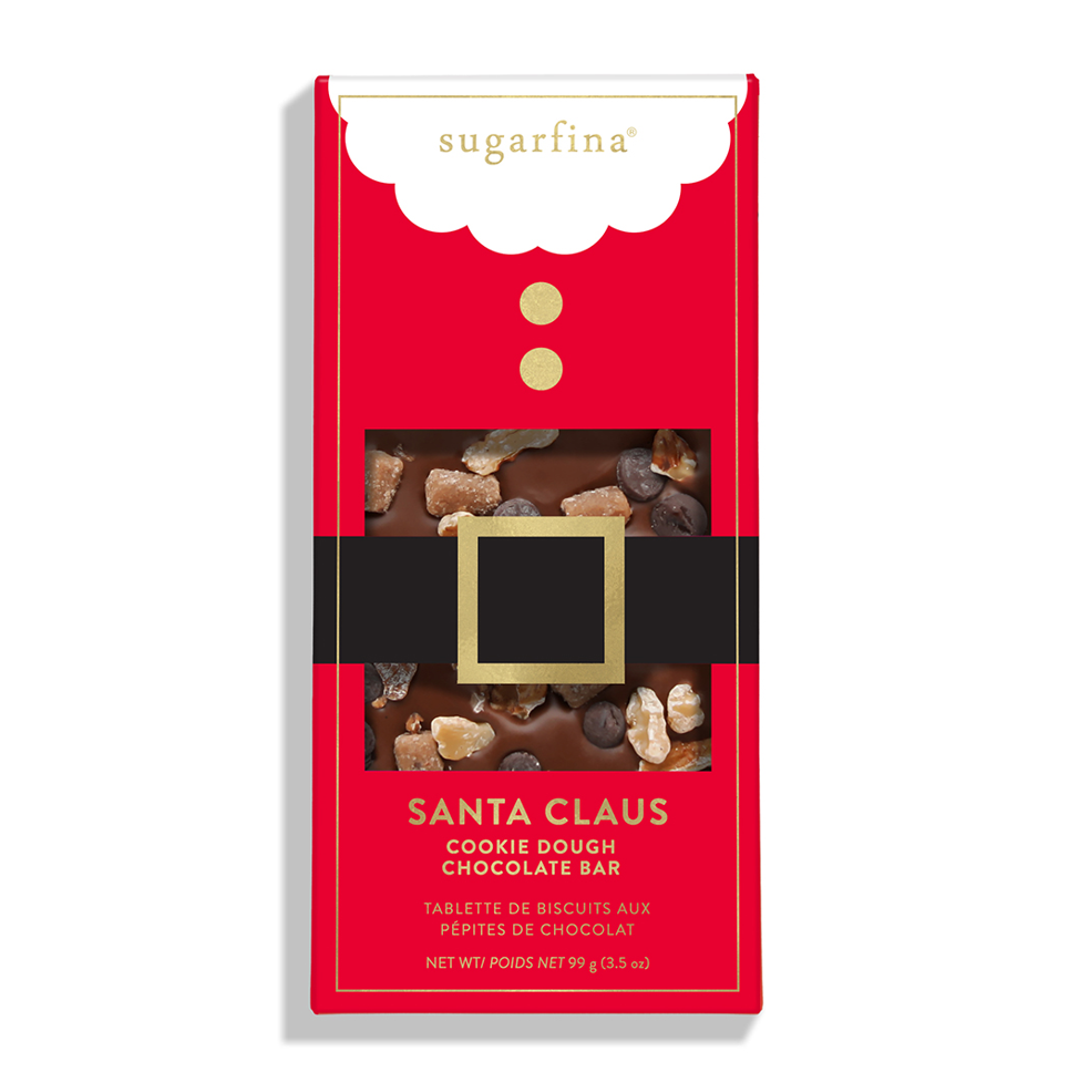 Sugarfina Santa Claus - Cookie Dough Chocolate Bar (Holiday 2023)